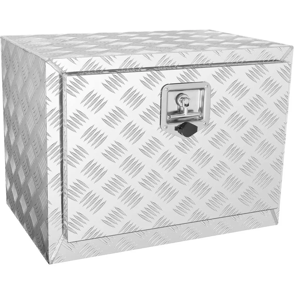 Rugged 24x14x16 Truck Storage Box, Lockable Diamond Plate Tool Box for Pickups, Waterproof Trailer Storage with T-Handle
Rugged 24x14x16 Truck Storage Box, Lockable Diamond Plate Tool Box for Pickups, Waterproof Trailer Storage with T-Handle
