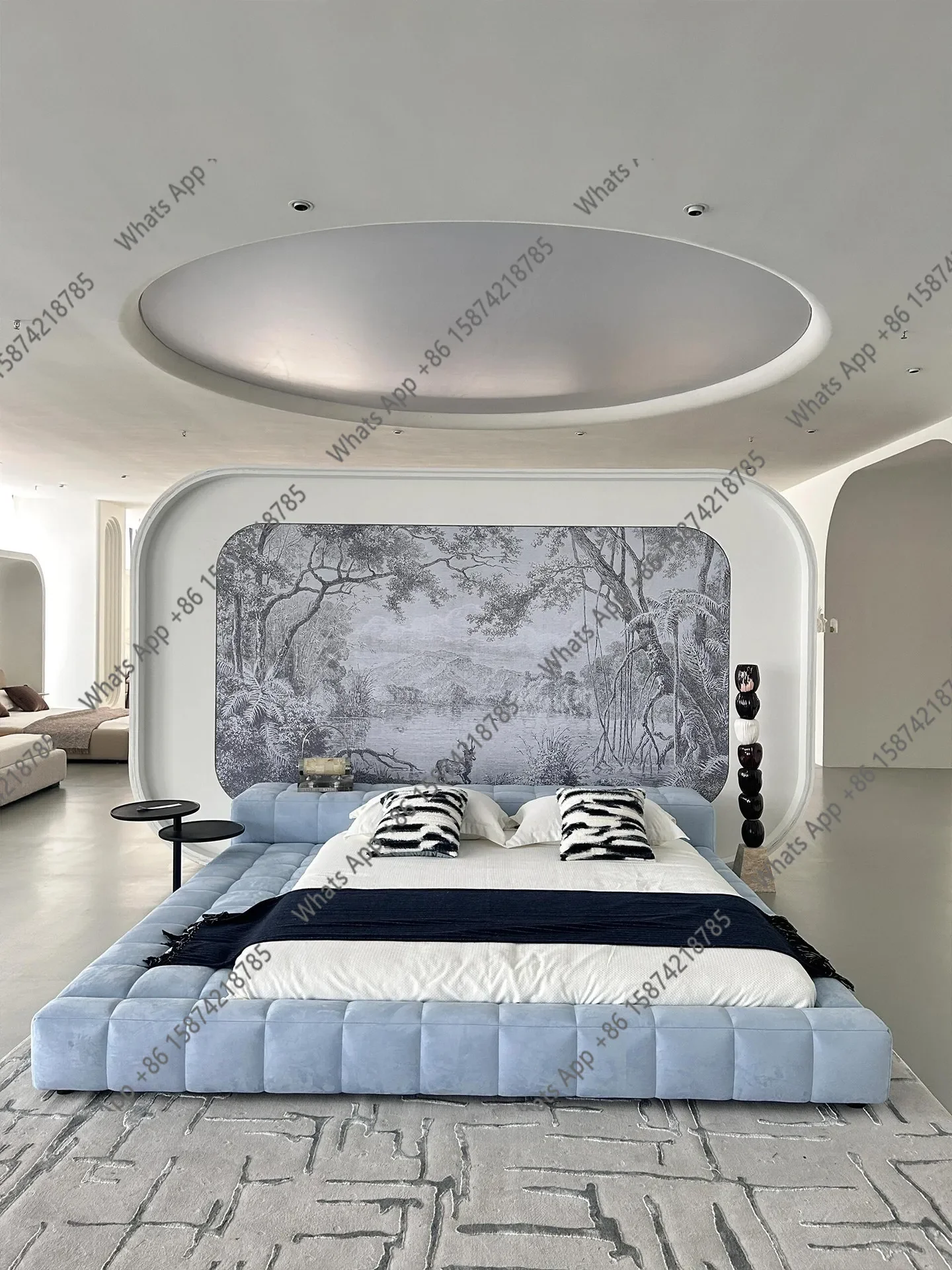 X25 Italian Minimalist Designer High-end Checkered Rubik's Cube Large Apartment Master Bedroom Tatami Double Bed
X25 Italian Minimalist Designer High-end Checkered Rubik's Cube Large Apartment Master Bedroom Tatami Double Bed