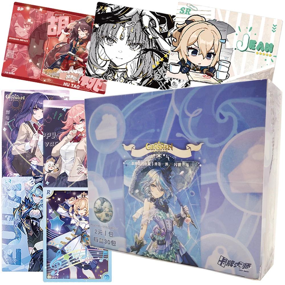 Genshin Impact Collection Cards Festival Party Family Gifts High Score Classic Game Creative Character Cards Family Table Toys
Genshin Impact Collection Cards Festival Party Family Gifts High Score Classic Game Creative Character Cards Family Table Toys