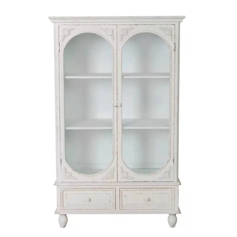 Retro old wine cabinet American solid wood carving flower restaurant wine European side wine display cabinet
Retro old wine cabinet American solid wood carving flower restaurant wine European side wine display cabinet