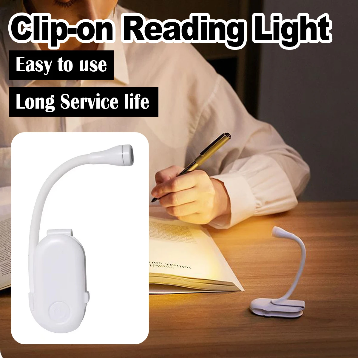 3 Color Mini Led Book Light Usb Rechargeable Clip-on Desk Lamp Soft Warm White Reading 5v Dimmable Interior Lighting 360°clip-on
3 Color Mini Led Book Light Usb Rechargeable Clip-on Desk Lamp Soft Warm White Reading 5v Dimmable Interior Lighting 360°clip-on