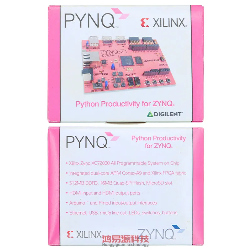 Spot PYNQ-Z1 embedded artificial intelligence AI Python Zynq development board Xilinx FPGA
Spot PYNQ-Z1 embedded artificial intelligence AI Python Zynq development board Xilinx FPGA
