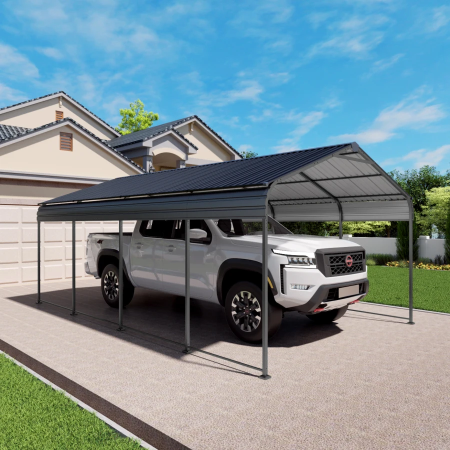 12x20 FT Heavy Duty Metal Carport With Galvanized Steel Roof With Enhanced Base Outdoor Car Port Shelter for Cars Trucks and Bo
12x20 FT Heavy Duty Metal Carport With Galvanized Steel Roof With Enhanced Base Outdoor Car Port Shelter for Cars Trucks and Bo