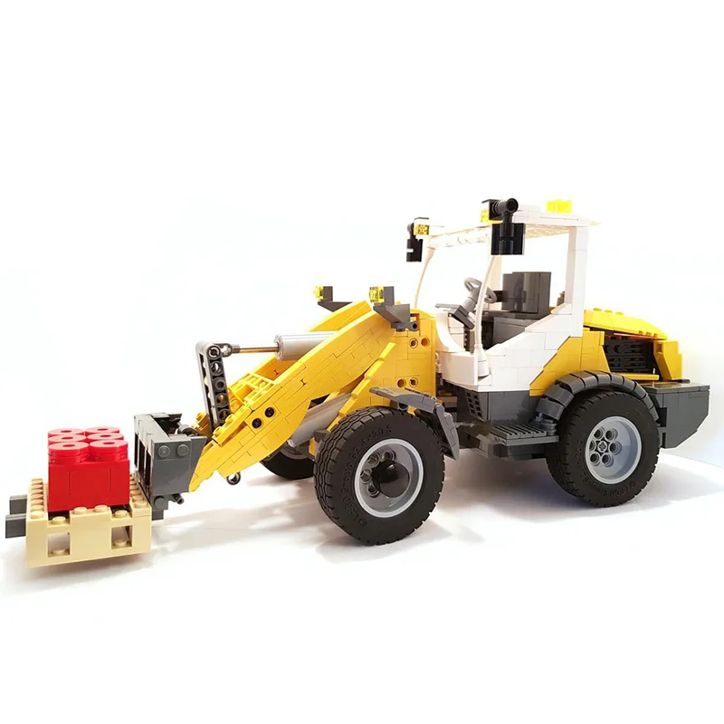 НОВЫЙ 982 шт. Moc Engineering RC Liebhered L506 модель колесного погрузчика DIY творческие идеи детские игрушки в подарок технология строительные блоки
НОВЫЙ 982 шт. Moc Engineering RC Liebhered L506 модель колесного погрузчика DIY творческие идеи детские игрушки в подарок технология строительные блоки