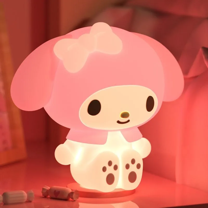 Kawaii Sanrio My Melody Tap To Light Bedside Lamp Creates Cozy Atmosphere for Bedrooms Cute Anime Cartoon New Gift Idea Present
Kawaii Sanrio My Melody Tap To Light Bedside Lamp Creates Cozy Atmosphere for Bedrooms Cute Anime Cartoon New Gift Idea Present