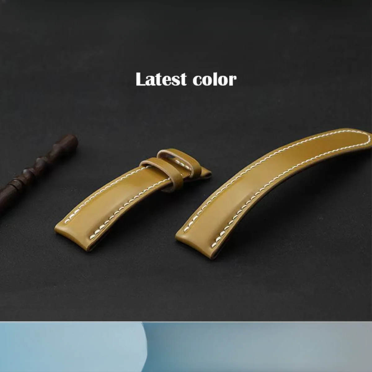 Amber horse hip leather strap, hand-refined, customized for a variety of mechanical watches
Amber horse hip leather strap, hand-refined, customized for a variety of mechanical watches