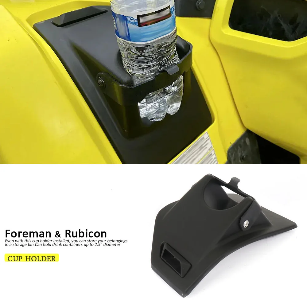 2.5in ATV Water Bottle Holder Storage Cover Accessories Left Fender Cup Holder For Honda Foreman and Rubicon 2014-2025
2.5in ATV Water Bottle Holder Storage Cover Accessories Left Fender Cup Holder For Honda Foreman and Rubicon 2014-2025