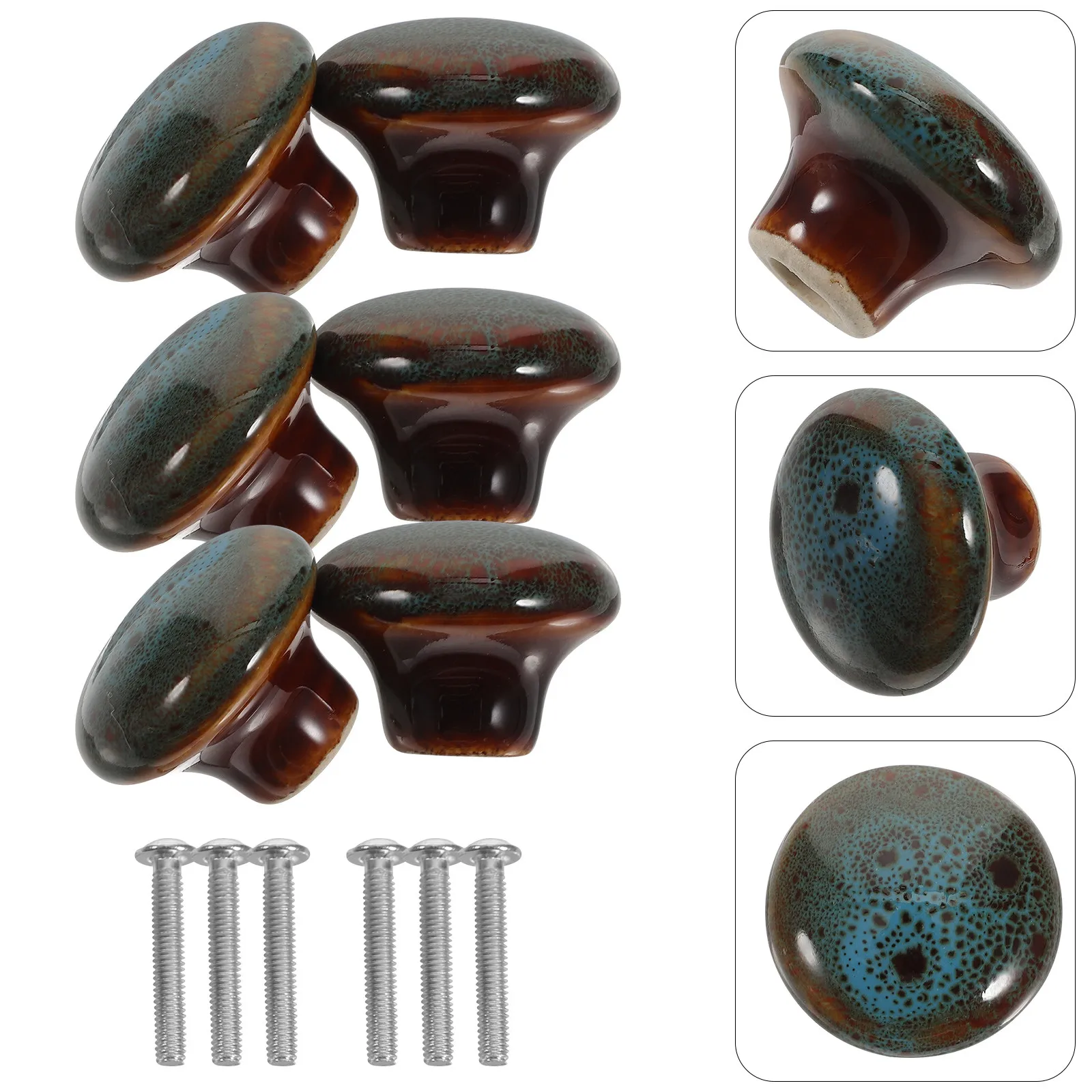 6Pcs Ceramic Cabinet Knobs Dresser Drawer Handles Closet Door Pulls TV Cabinet Hardware Kitchen Cupboard Decorative Modern
6Pcs Ceramic Cabinet Knobs Dresser Drawer Handles Closet Door Pulls TV Cabinet Hardware Kitchen Cupboard Decorative Modern