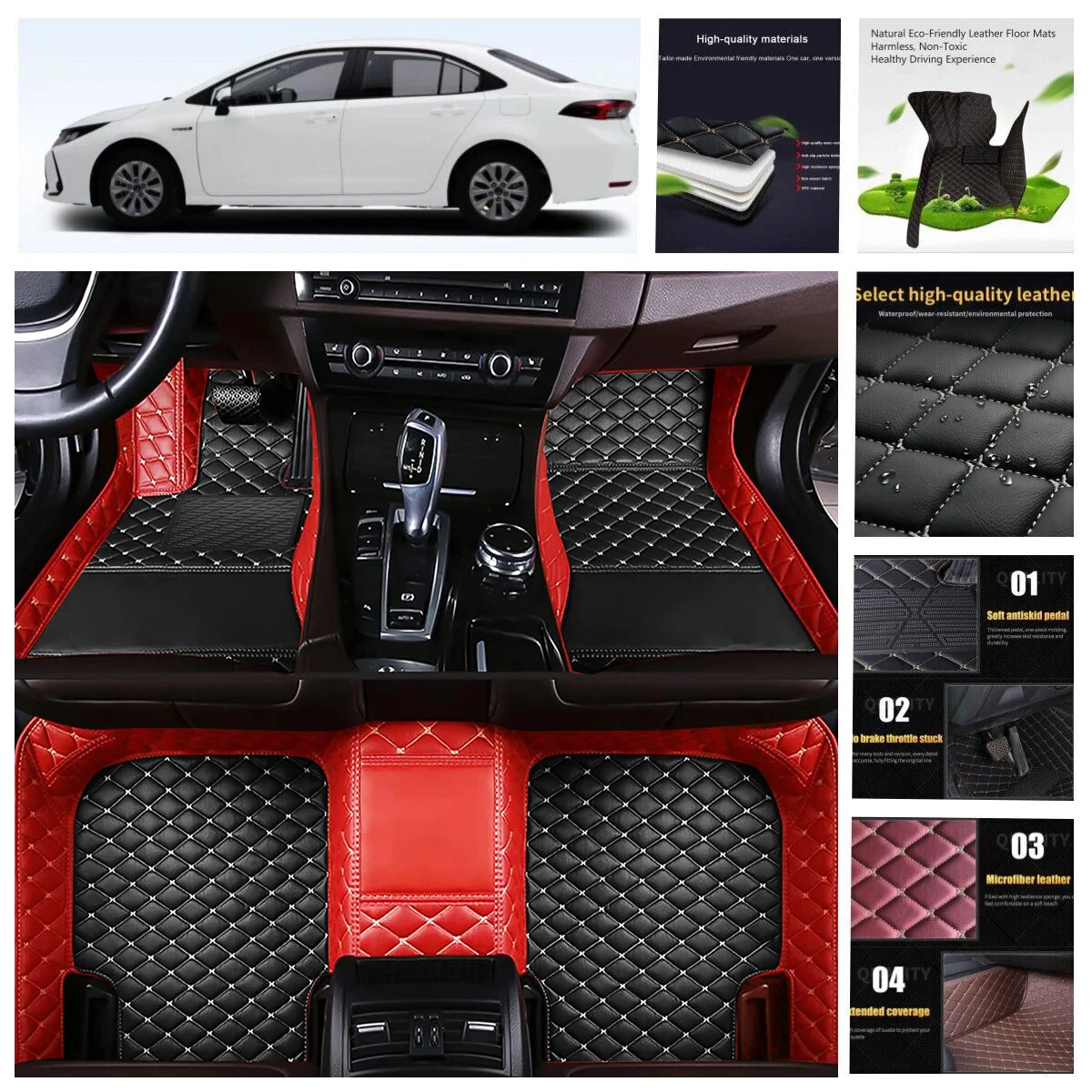 3D PU-leather Waterproof Custom Car Floor Mats For BMW X3 E83 F25 G01 F97 Auto Carpets Foot Coche Accessorie Liners
3D PU-leather Waterproof Custom Car Floor Mats For BMW X3 E83 F25 G01 F97 Auto Carpets Foot Coche Accessorie Liners