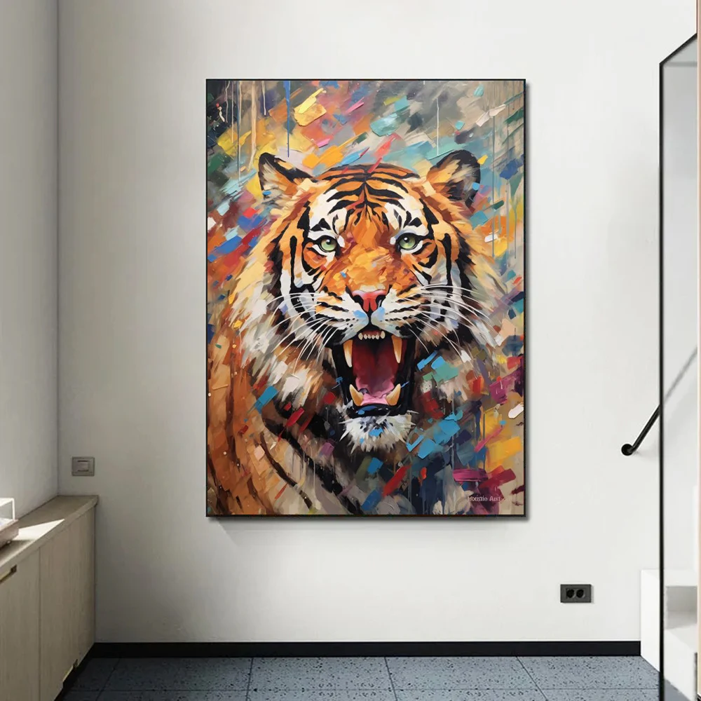 Graffiti Abstract Tiger Wall Art Poster Animal Pop Mural Modern Home Decor Canvas Painting Picture Prints Living Room Decoratio
Graffiti Abstract Tiger Wall Art Poster Animal Pop Mural Modern Home Decor Canvas Painting Picture Prints Living Room Decoratio