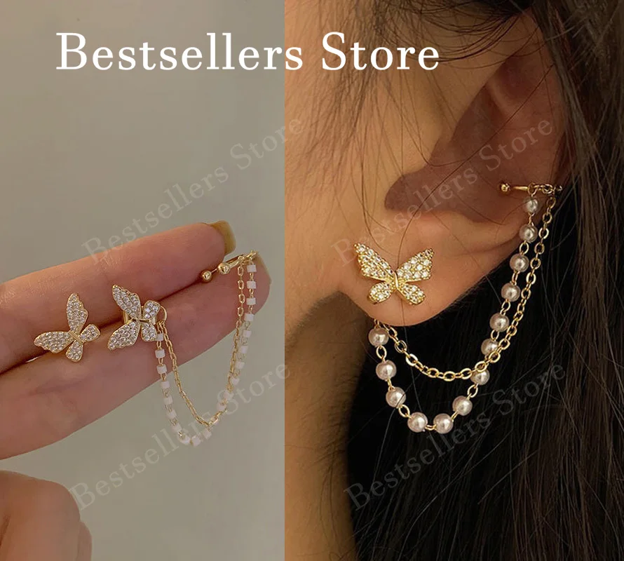 Роскошные золотые серьги с цирконами в форме бабочек: модные женские украшения для свадеб и рождественских подарков
Роскошные золотые серьги с цирконами в форме бабочек: модные женские украшения для свадеб и рождественских подарков