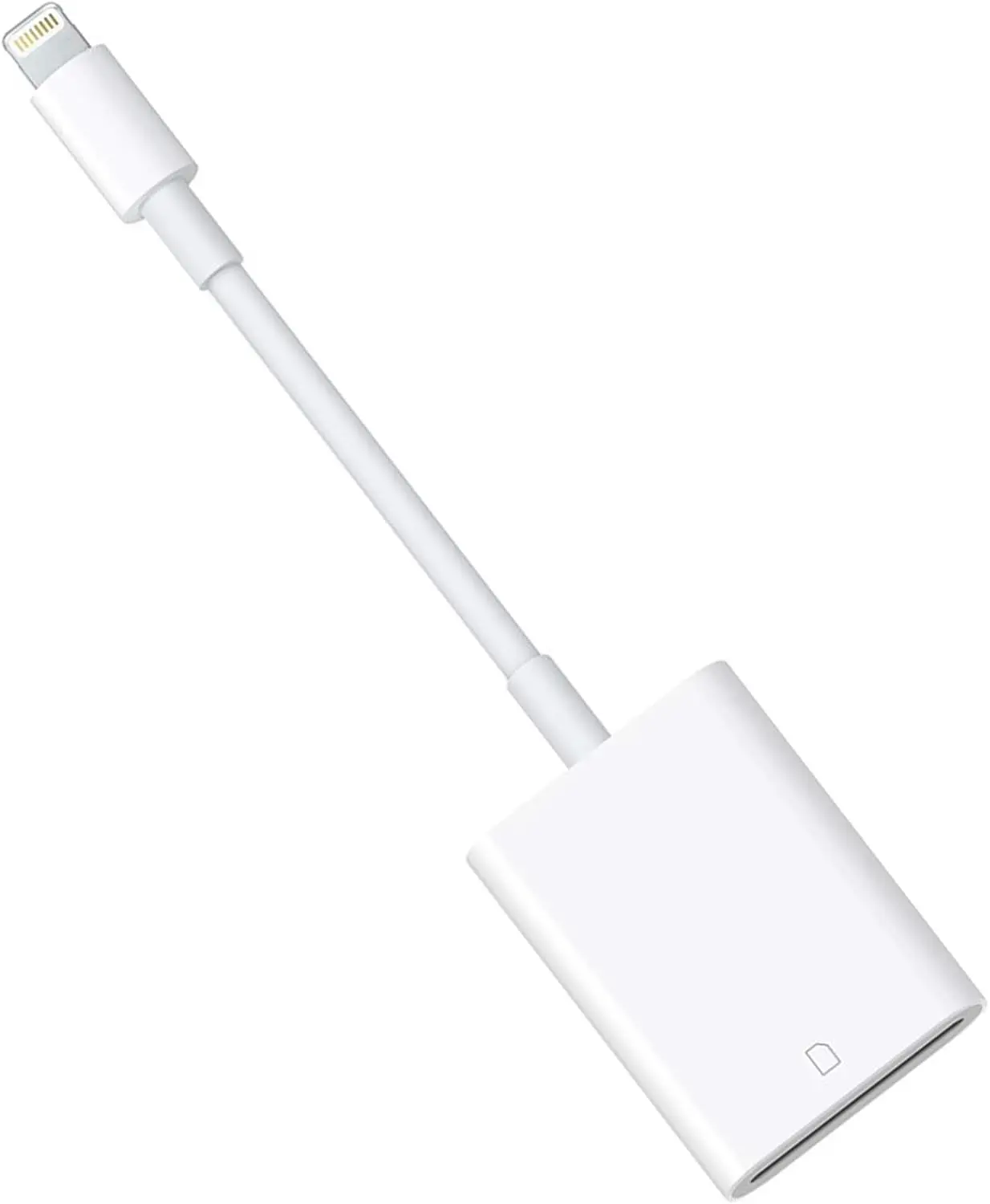 Lightning to SD Card Reader for iPhone iPad iPod, No App Needed, White - Game Camera Viewer
Lightning to SD Card Reader for iPhone iPad iPod, No App Needed, White - Game Camera Viewer