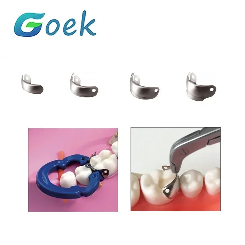 50pcs/Bottle Dental Scetional Matrix Bands M4 with Holes 3.5-6.5mm Easier To Put in Orthodontics Material Dentist Accessories
50pcs/Bottle Dental Scetional Matrix Bands M4 with Holes 3.5-6.5mm Easier To Put in Orthodontics Material Dentist Accessories