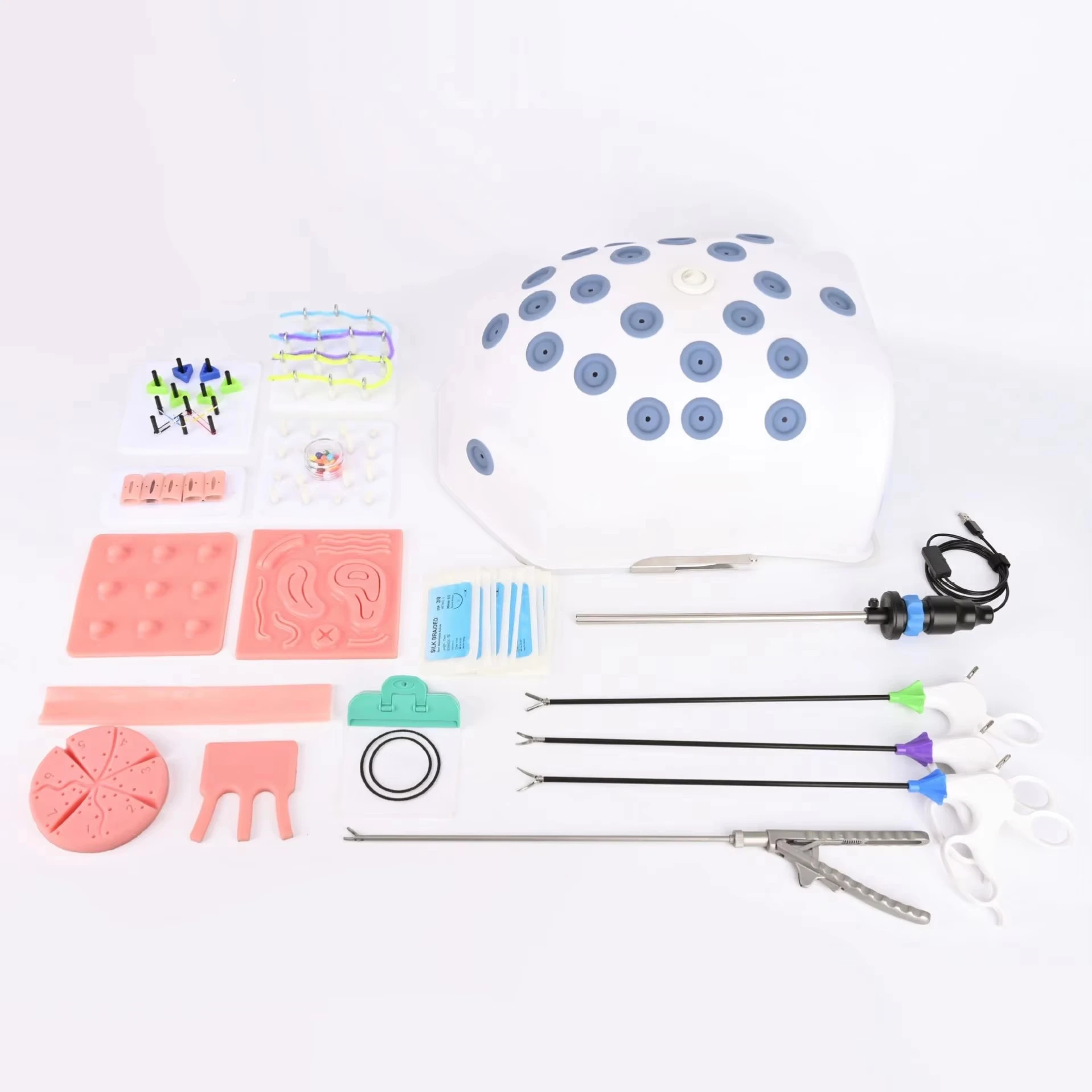 Laparoscopic Simulation Training Device, Gynecological Surgery Simulation Box, High-definition 1080P Endoscope Camera
Laparoscopic Simulation Training Device, Gynecological Surgery Simulation Box, High-definition 1080P Endoscope Camera