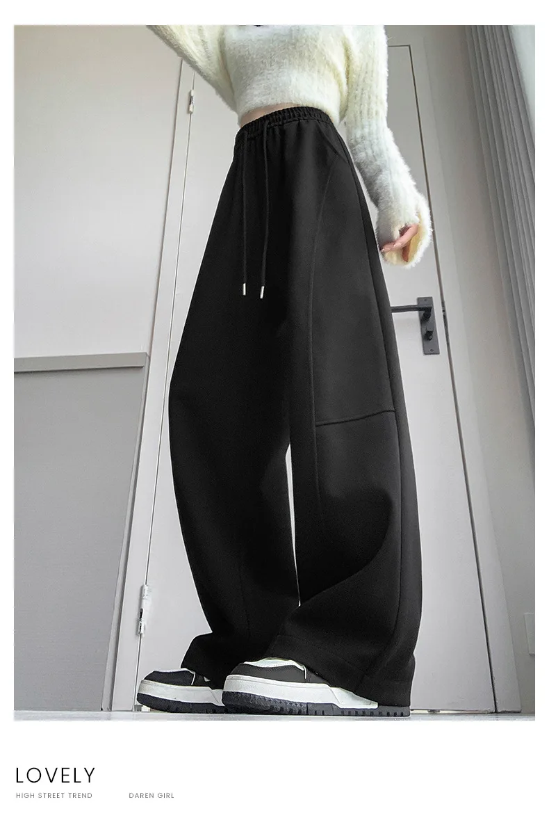 Широкие брюки, винтажные женские летние ультратонкие стандартные брюки в западном стиле, милые романтические студенческие праздничные брюки из модала с полосками для девочек 2025
Широкие брюки, винтажные женские летние ультратонкие стандартные брюки в западном стиле, милые романтические студенческие праздничные брюки из модала с полосками для девочек 2025