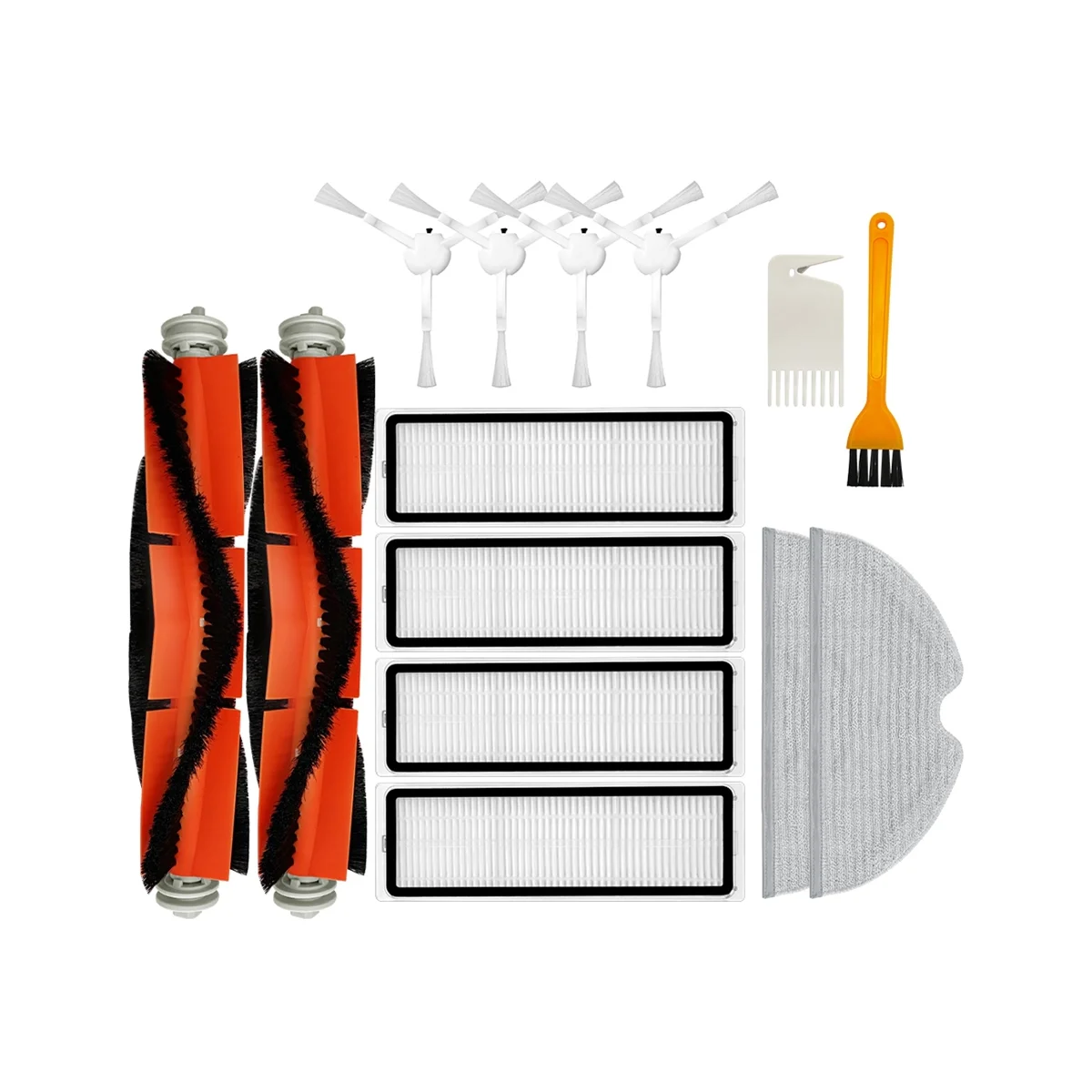 For 1C 2C Mi Robot Vacuum Mop F9 Spare Parts Accessories Main Side Brush Hepa Filter Mop Cloth
For 1C 2C Mi Robot Vacuum Mop F9 Spare Parts Accessories Main Side Brush Hepa Filter Mop Cloth