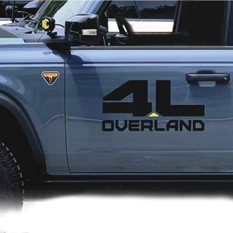 Pair Off Road Overland 4L Sticker Door Decal Blackout Graphics Vinyl for Ford Bronco
Pair Off Road Overland 4L Sticker Door Decal Blackout Graphics Vinyl for Ford Bronco