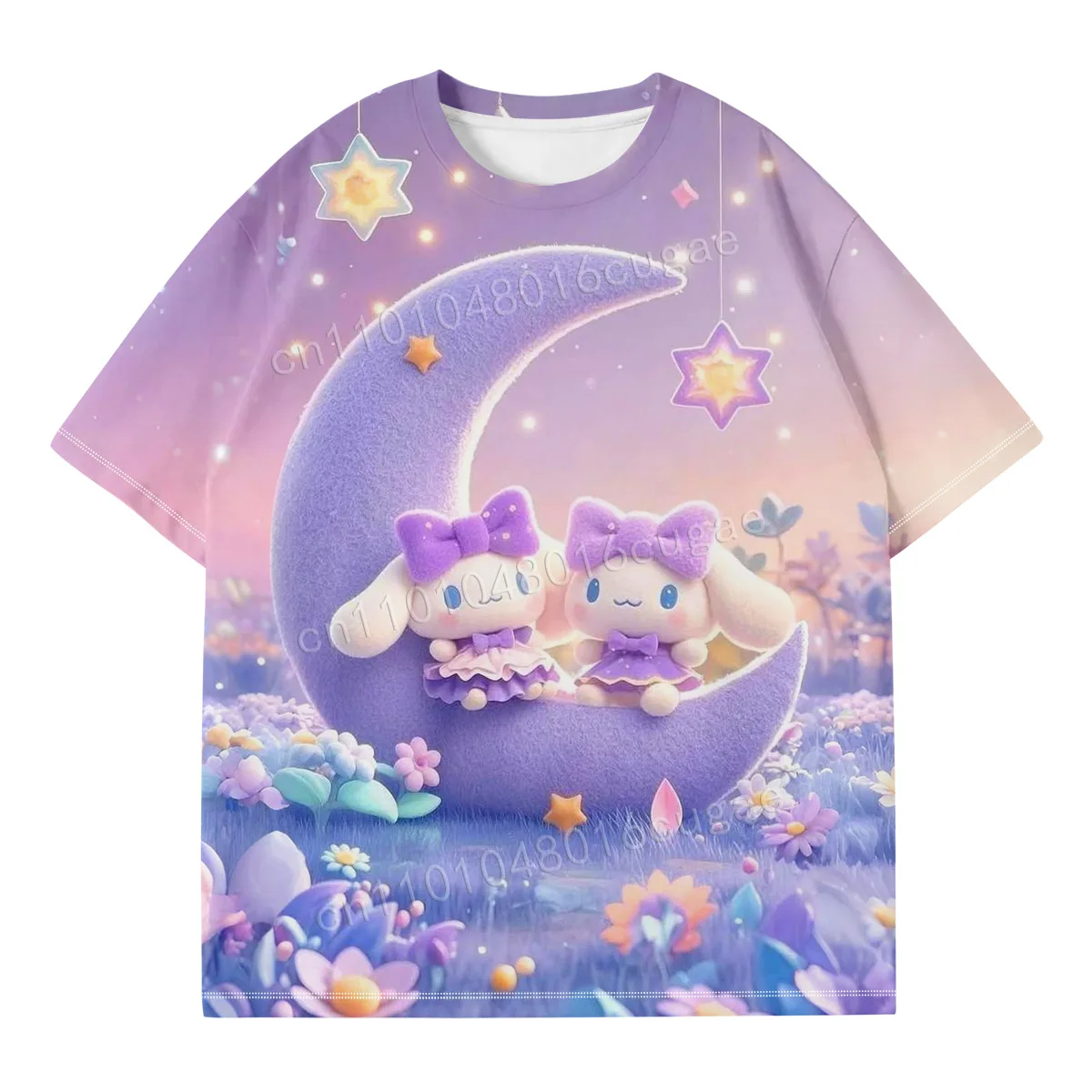 Cinnamoroll Girls Cute T-Shirt Fashion Style Short-Sleeved T-Shirt Printed Cartoon Pattern Comfortable Breathable T-Shirt
Cinnamoroll Girls Cute T-Shirt Fashion Style Short-Sleeved T-Shirt Printed Cartoon Pattern Comfortable Breathable T-Shirt