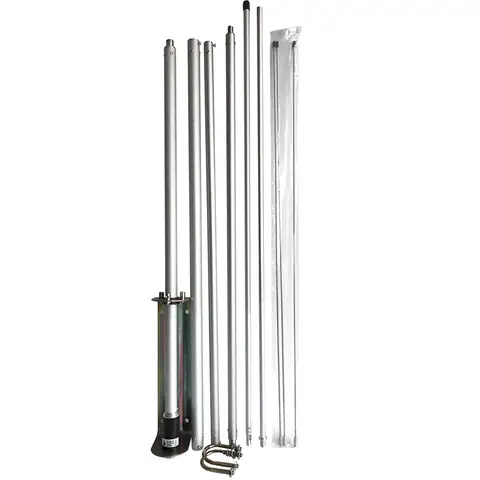Antena hf, 27mhz,29,6mhz, antena de onda corta,cb, antena de estación base GP, CB100, antena base CB, 5,2 metros
