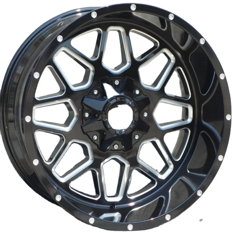 22 Inch Black Aluminum off Road Suv Car Wheel Rims Hub Pcd 6X135/139.7
22 Inch Black Aluminum off Road Suv Car Wheel Rims Hub Pcd 6X135/139.7