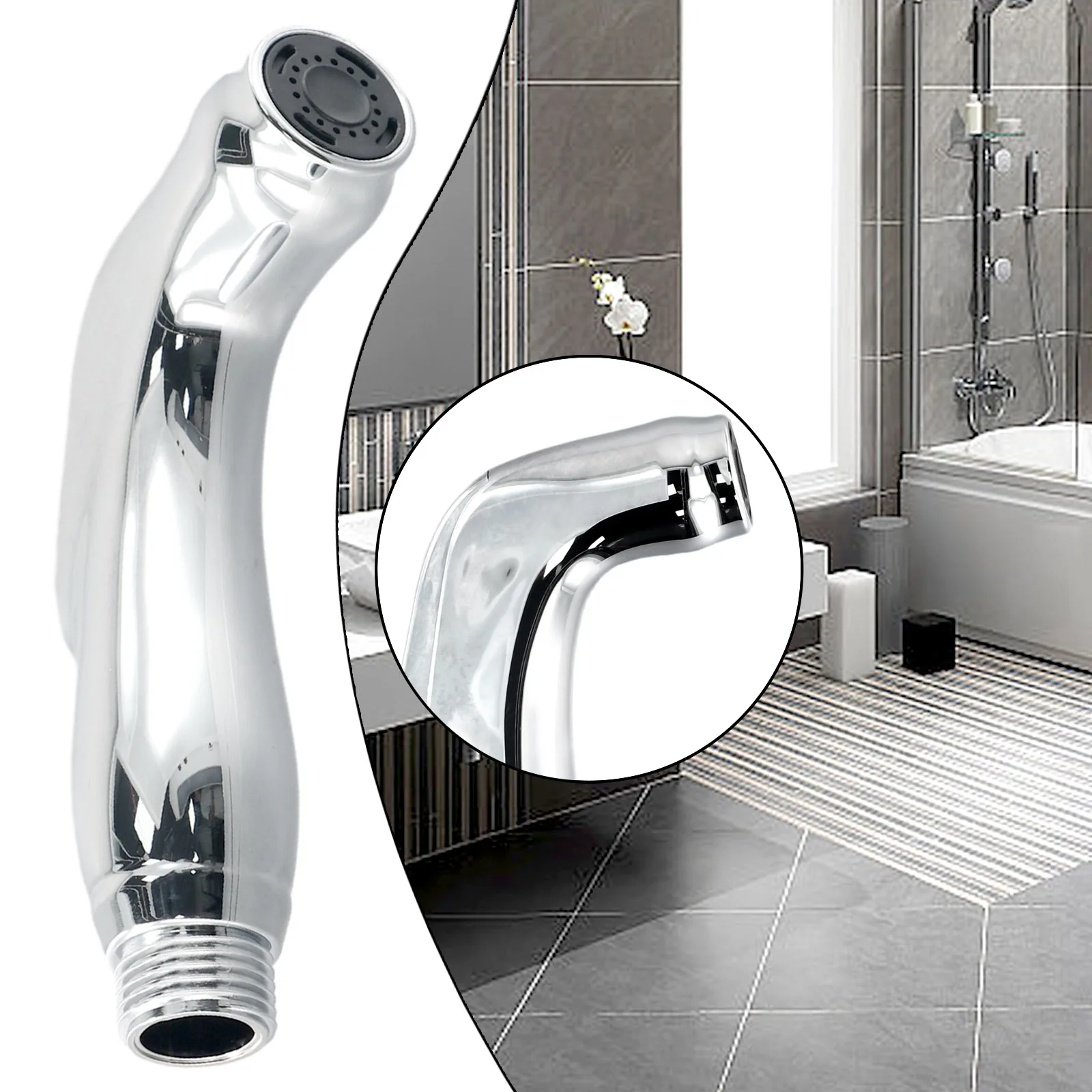 Toilet Spray Gun Bidet Hand-held Sprayer Head For Muslim Sanitary Shattaf Shower Bathroom Fixture Flushing Cleaning Shower Head
Toilet Spray Gun Bidet Hand-held Sprayer Head For Muslim Sanitary Shattaf Shower Bathroom Fixture Flushing Cleaning Shower Head