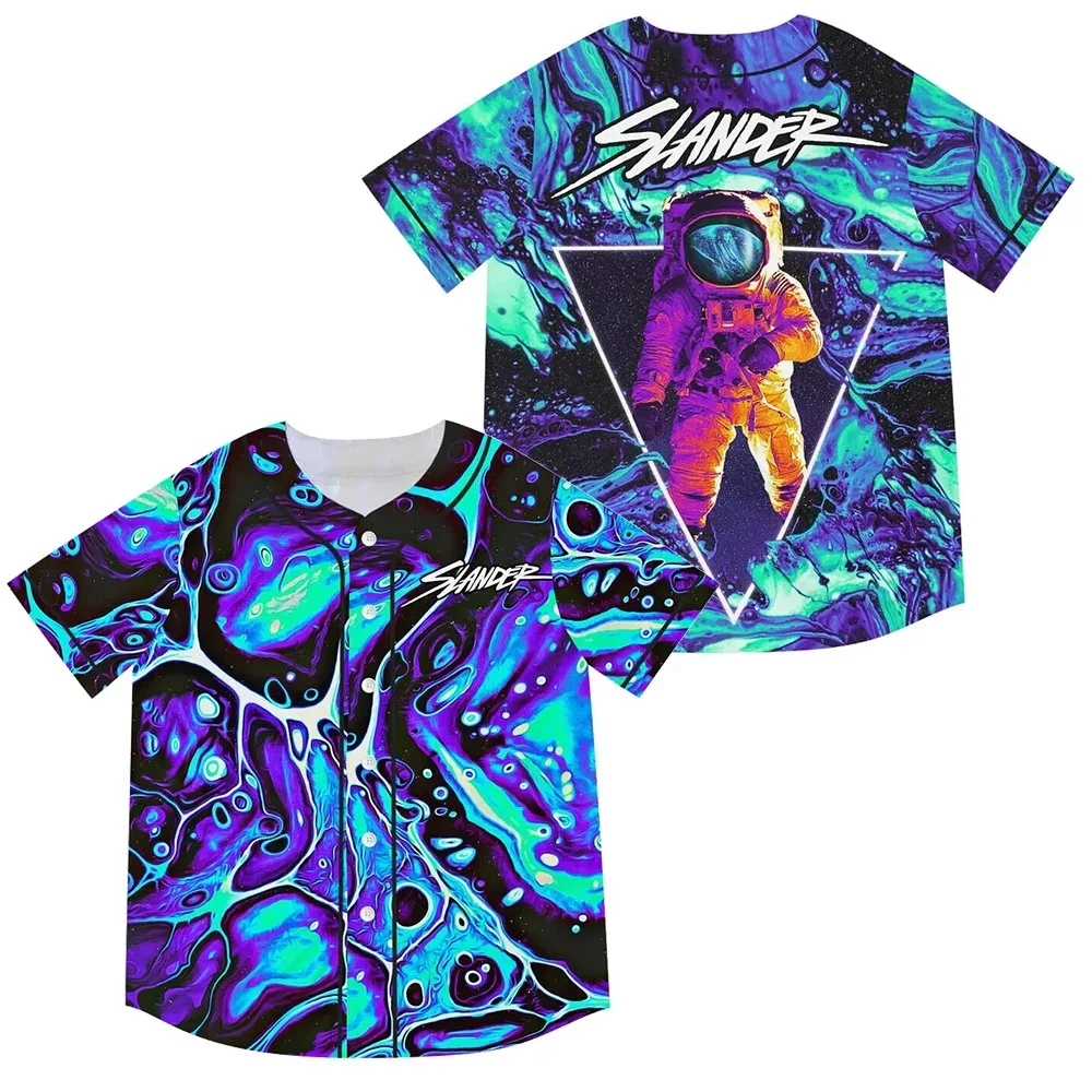 Slander Merch Baseball Jacket Tee Summer Women Men Fashion Short Sleeve T-Shirts
Slander Merch Baseball Jacket Tee Summer Women Men Fashion Short Sleeve T-Shirts