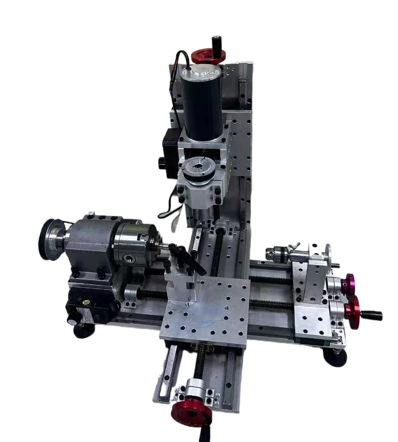 DIY turning, milling and drilling machine, household lathe, milling machine, drilling machine
DIY turning, milling and drilling machine, household lathe, milling machine, drilling machine