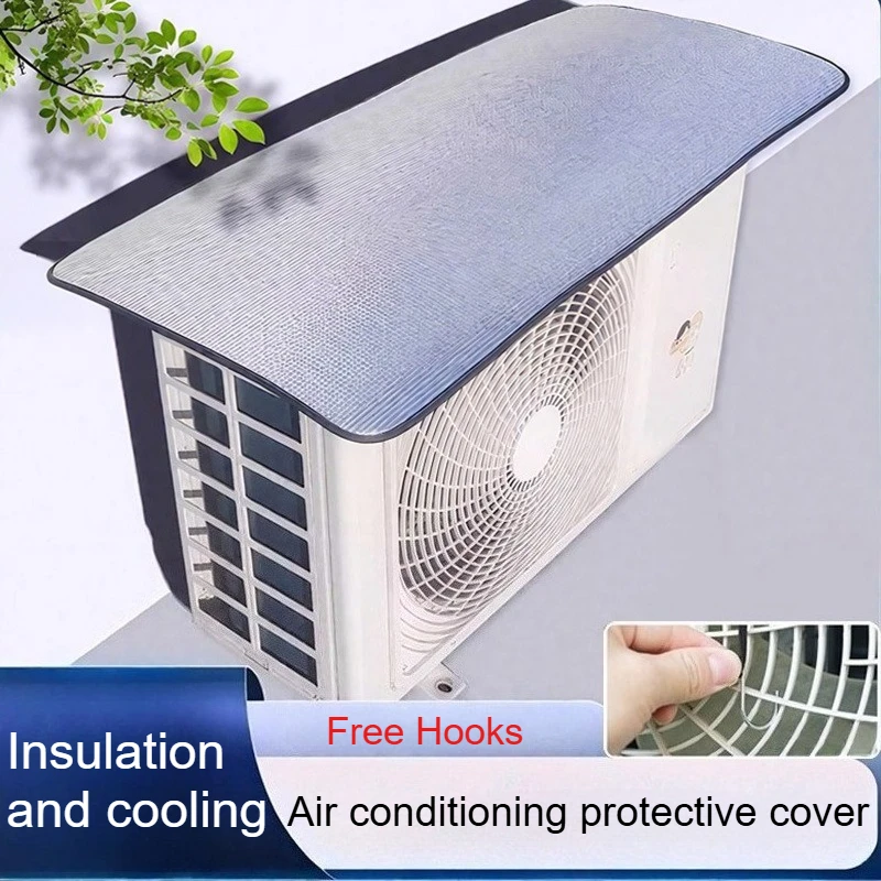 Air Conditioning Outdoor Unit Sunshade Cover, Heat Insulation, Rain Proof, Drip Proof, Corrosion-resistant Aluminum Foil Cover
Air Conditioning Outdoor Unit Sunshade Cover, Heat Insulation, Rain Proof, Drip Proof, Corrosion-resistant Aluminum Foil Cover