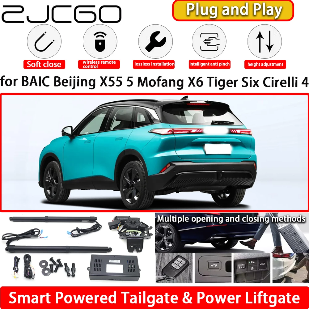 for BAIC Beijing X55 5 Mofang X6 Tiger Six Cirelli 4 OEM Automatic Electric Powered Tailgate Power Liftgate Tail Gate Lift Kit
for BAIC Beijing X55 5 Mofang X6 Tiger Six Cirelli 4 OEM Automatic Electric Powered Tailgate Power Liftgate Tail Gate Lift Kit