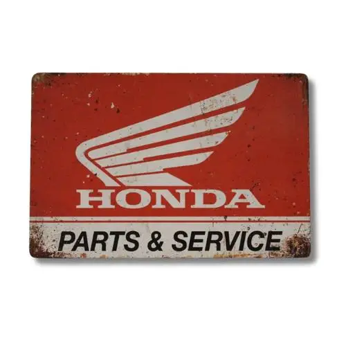 Tin Sign Vintage Motorcycle Parts & Service Garage Decor
Tin Sign Vintage Motorcycle Parts & Service Garage Decor