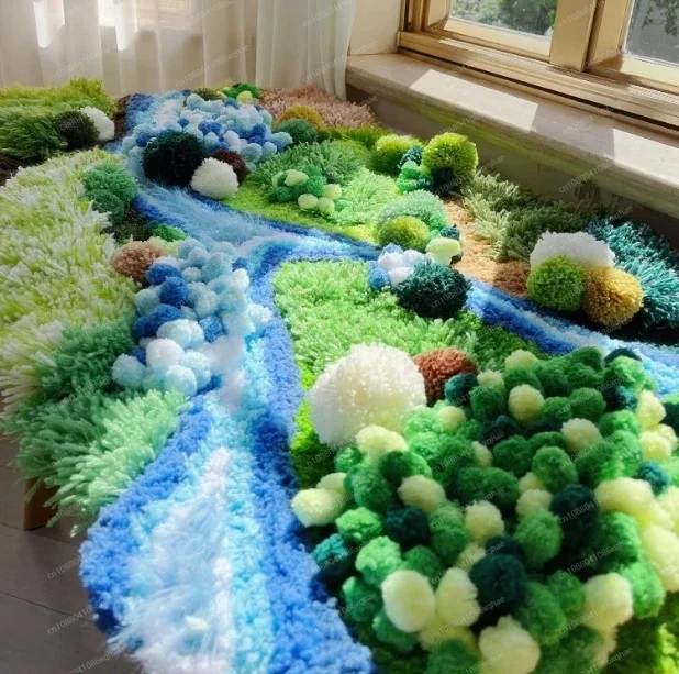 Стильный ковер из моха, материал «сделай сам», сумка для спальни, гостиной, прикроватная тумбочка, зеленый плюш (готовый продукт)
Стильный ковер из моха, материал «сделай сам», сумка для спальни, гостиной, прикроватная тумбочка, зеленый плюш (готовый продукт)