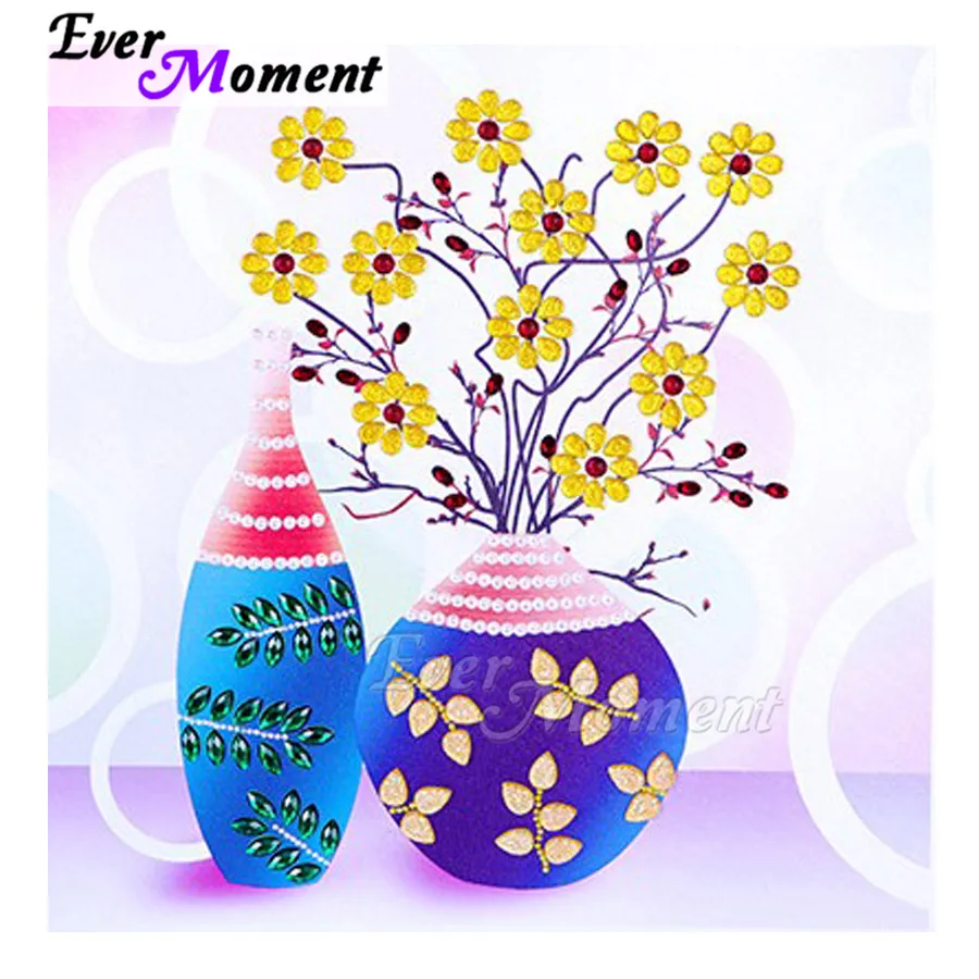 Ever Moment Diamond Painting Wall Picture Of Rhinestone Flower Vase Mosaic 5D Square Drill Diamond Embroidery Decor ASF1920
Ever Moment Diamond Painting Wall Picture Of Rhinestone Flower Vase Mosaic 5D Square Drill Diamond Embroidery Decor ASF1920