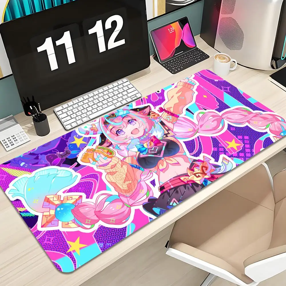 Genshin Impact Varesa Mouse Pad Keyboard Mousepad large 1200X600 mm Desk Mat PC Gamer High definition printing Table pad
Genshin Impact Varesa Mouse Pad Keyboard Mousepad large 1200X600 mm Desk Mat PC Gamer High definition printing Table pad