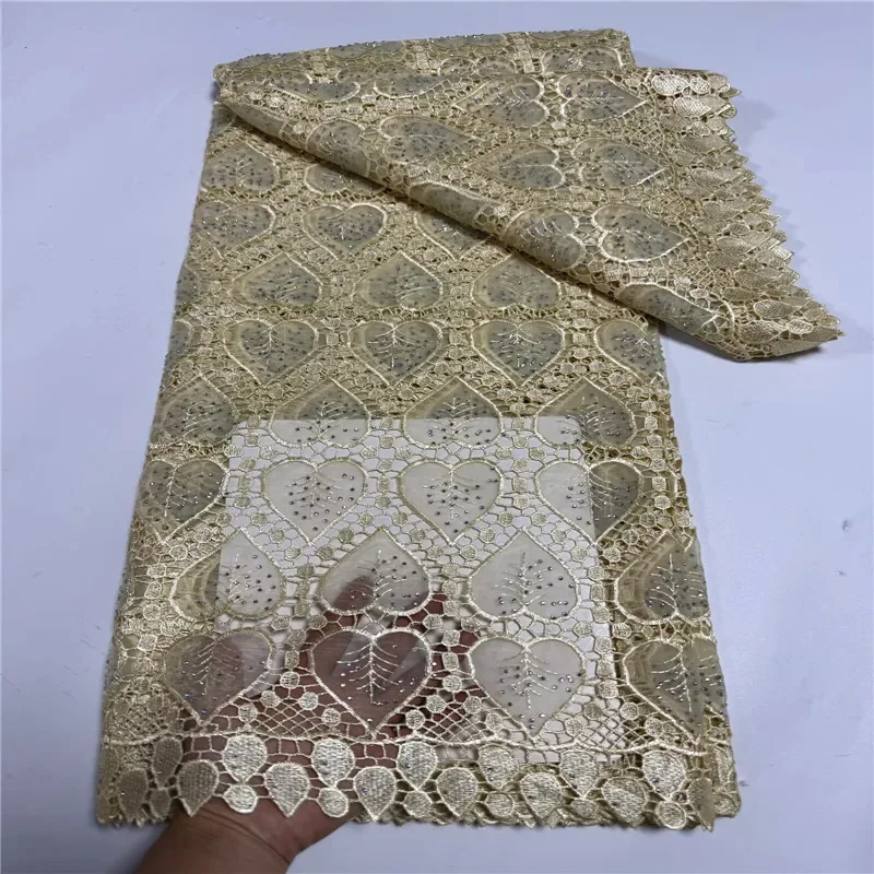 5 Yard Hot Organza French Lace With Sequins African Tulle Cord Guipure Lace Net Embroidered Fabric For Wedding Party 9L6041502
5 Yard Hot Organza French Lace With Sequins African Tulle Cord Guipure Lace Net Embroidered Fabric For Wedding Party 9L6041502