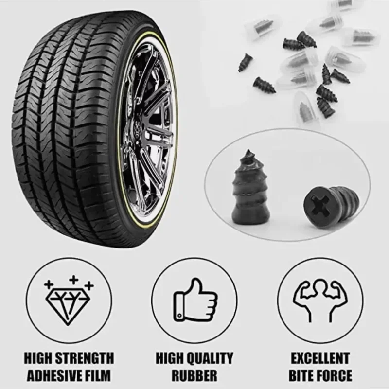 Tire Repair Kit with Screwdriver Storage Box DIY Flat Tire Repair Car Truck Motorcycle Home Bike Plug Patch Rubber Nails
Tire Repair Kit with Screwdriver Storage Box DIY Flat Tire Repair Car Truck Motorcycle Home Bike Plug Patch Rubber Nails