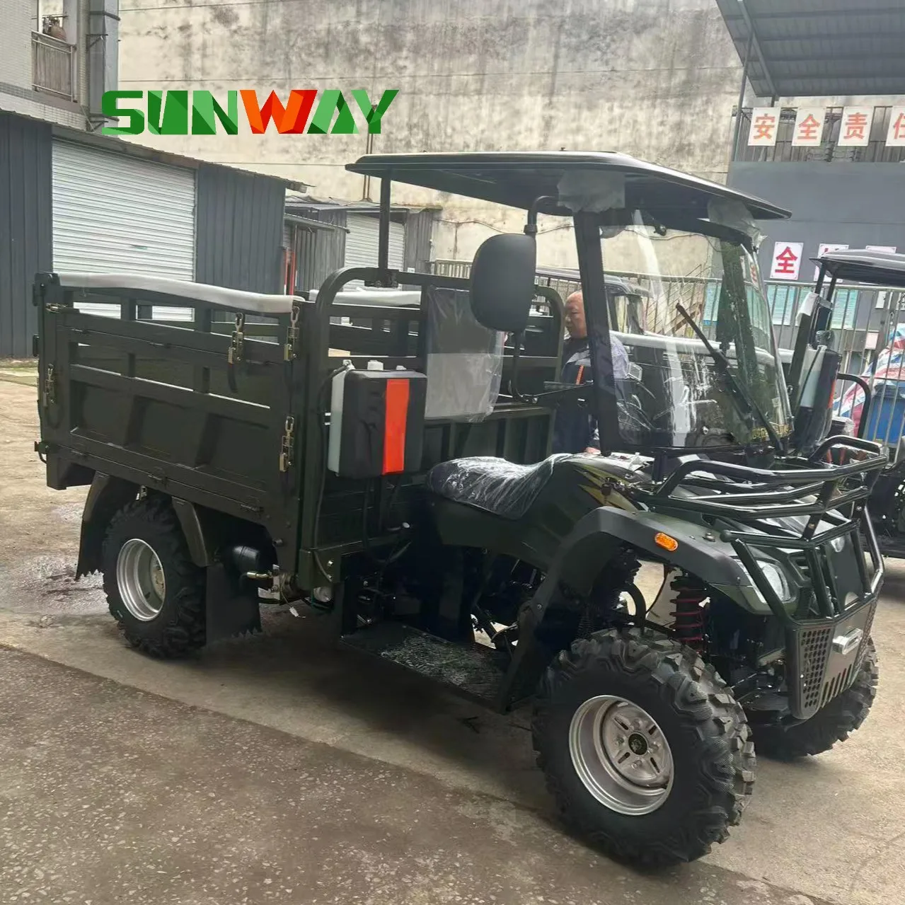 OEM 250cc Electric Start Farm ATV UTV Utility Vehicle for Hilly Terrain Agriculture Work
OEM 250cc Electric Start Farm ATV UTV Utility Vehicle for Hilly Terrain Agriculture Work