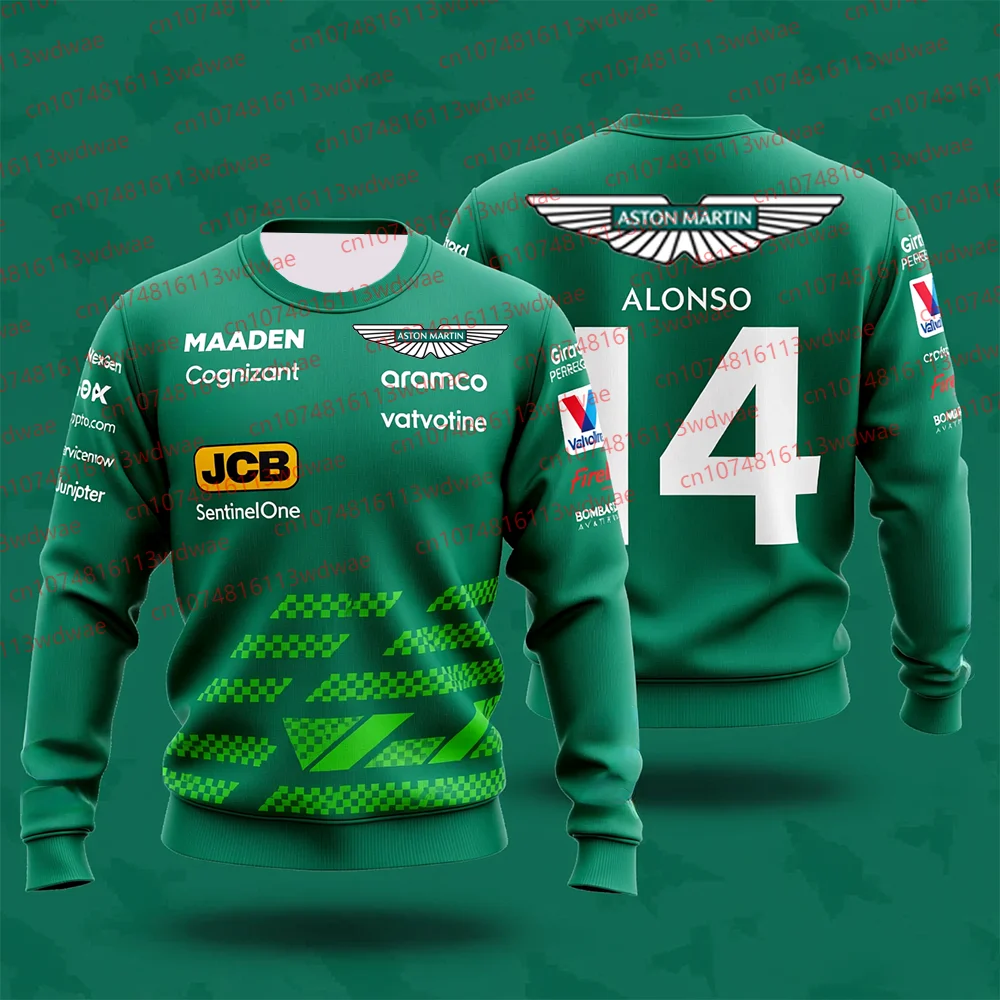 2026 Fernando Alonso 14 Long sleeve T-shirt Aston Martin Classic Racing Suit Quick Drying Breathable Motorcycle T-shirt
2026 Fernando Alonso 14 Long sleeve T-shirt Aston Martin Classic Racing Suit Quick Drying Breathable Motorcycle T-shirt