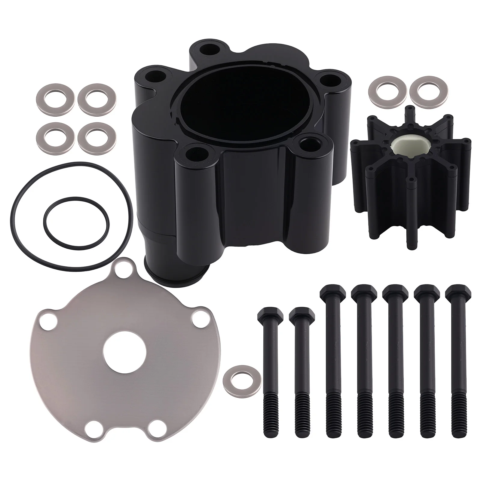 Water Pump Impeller Kit for MerCruiser Bravo Replaces 18-3150 46-807151A14
Water Pump Impeller Kit for MerCruiser Bravo Replaces 18-3150 46-807151A14