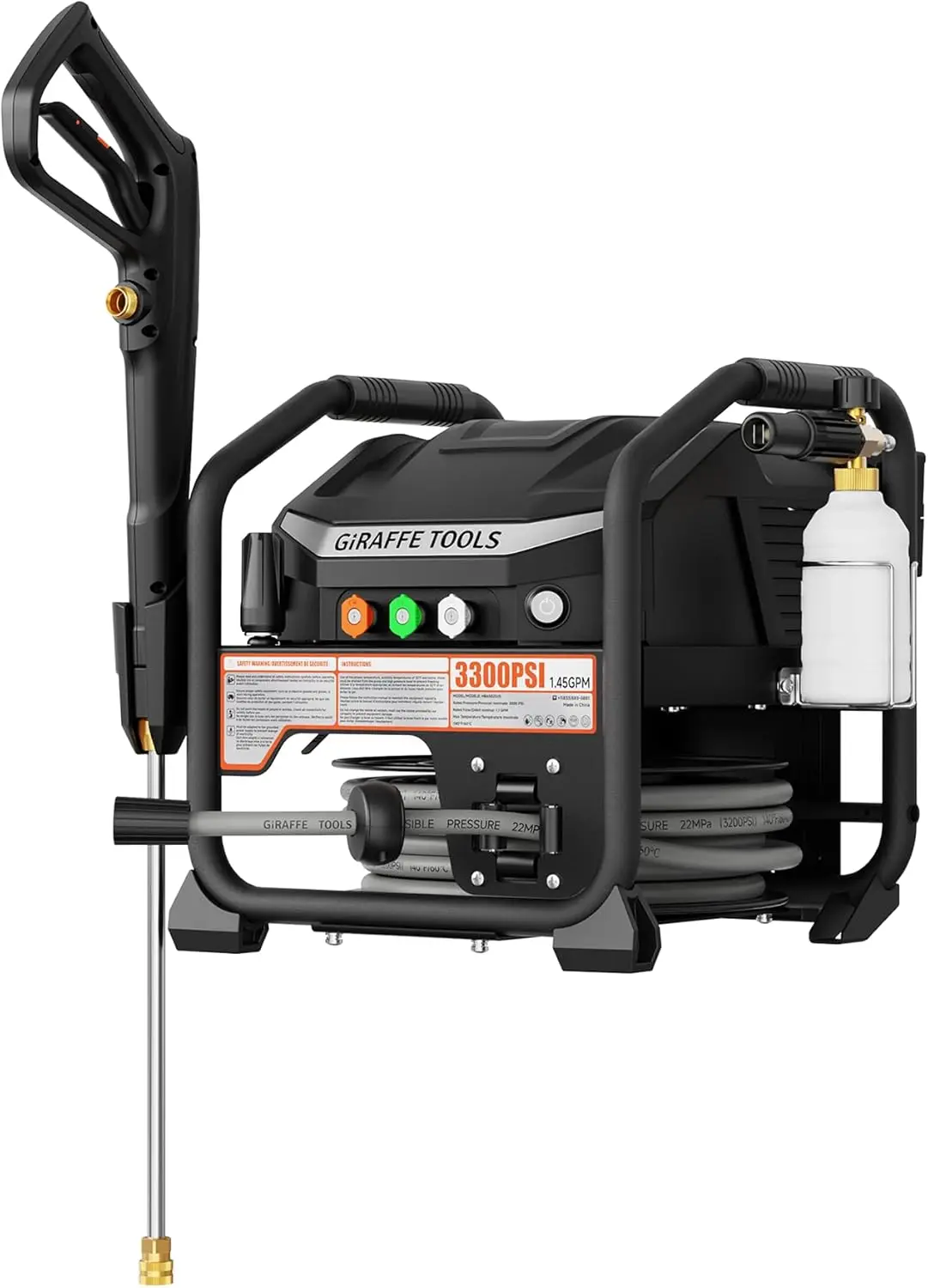 Tools Crossfalls Retractable Pressure Washer Max, 3000PSI, 1.45GPM, 1800W Induction Motor, Wall Mounted Electric Power Washer w
Tools Crossfalls Retractable Pressure Washer Max, 3000PSI, 1.45GPM, 1800W Induction Motor, Wall Mounted Electric Power Washer w