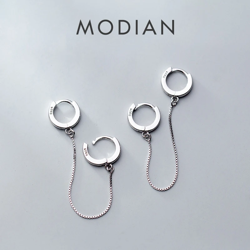 Modian Fashion Charm Tassel Design Hoop Earrings Brand Classic 925 Sterling Silver Jewelry For Women S925 Earring Gift Bijoux
Modian Fashion Charm Tassel Design Hoop Earrings Brand Classic 925 Sterling Silver Jewelry For Women S925 Earring Gift Bijoux