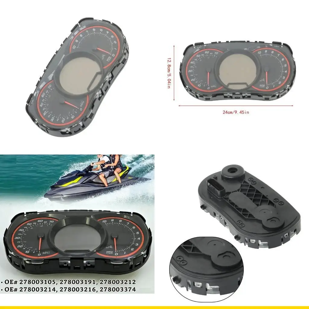 SZCH Multifunction Boat Dashboard Meter for Various Water Vehicle Models 278003105
SZCH Multifunction Boat Dashboard Meter for Various Water Vehicle Models 278003105