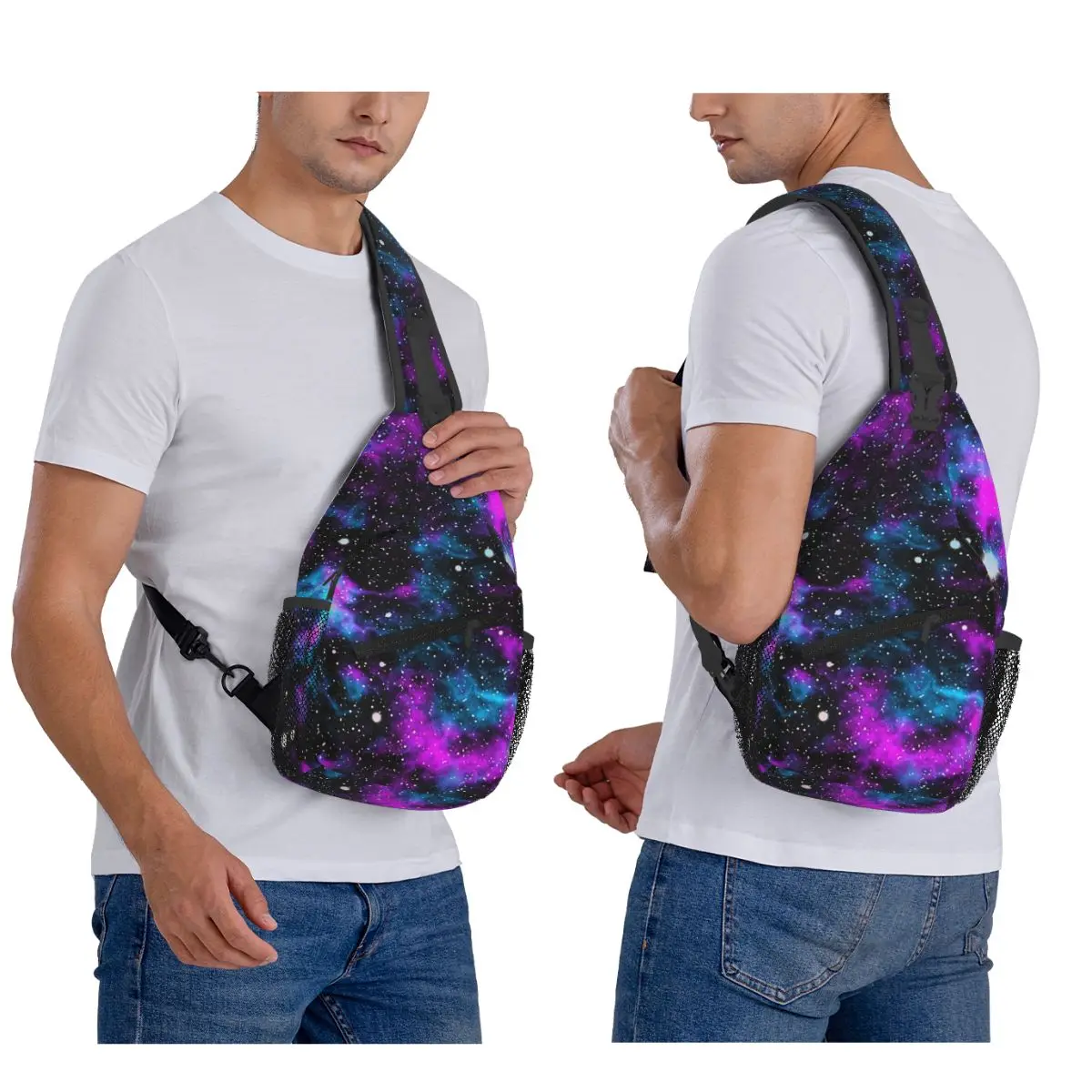Фиолетовая и синяя нагрудная сумка Galaxy, мужской рюкзак через плечо на слинге, нагрудная сумка, дорожный походный рюкзак, сумка на плечо 
Фиолетовая и синяя нагрудная сумка Galaxy, мужской рюкзак через плечо на слинге, нагрудная сумка, дорожный походный рюкзак, сумка на плечо