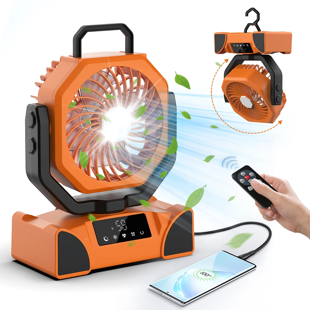 Tom AutoBattery Operated 20000mah Portable Camping Fan Ceiling Tent Desktop Fan Usb Outdoor Camping Rechargeable Fan With Power
Tom AutoBattery Operated 20000mah Portable Camping Fan Ceiling Tent Desktop Fan Usb Outdoor Camping Rechargeable Fan With Power