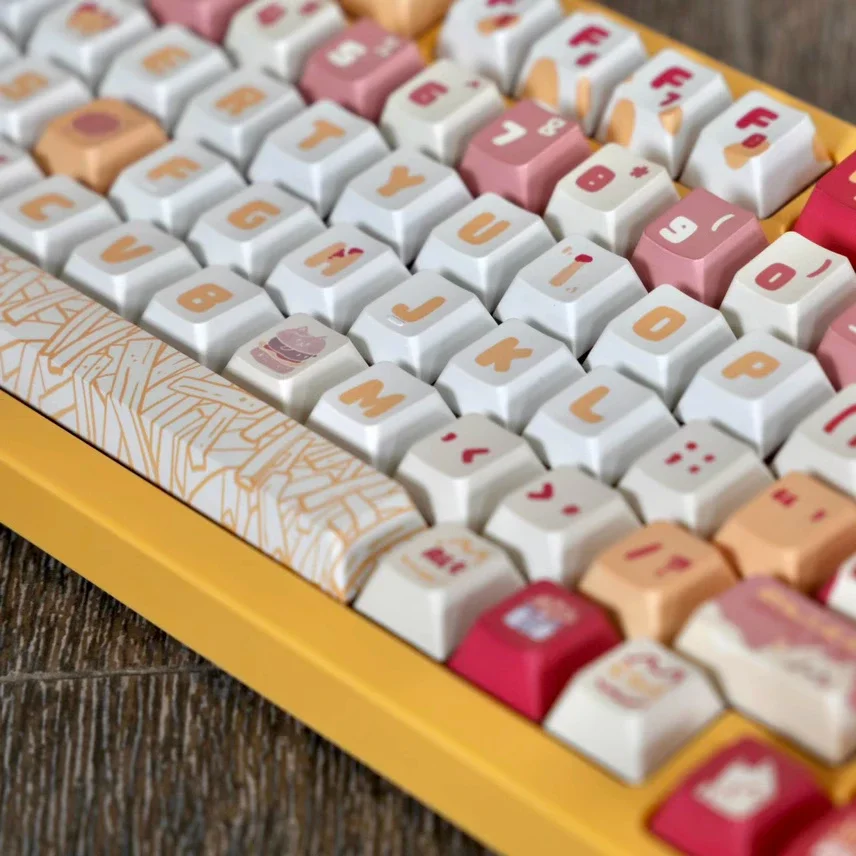 Potato you cute keycap hot sublimation original height keycap BPT small full set
Potato you cute keycap hot sublimation original height keycap BPT small full set