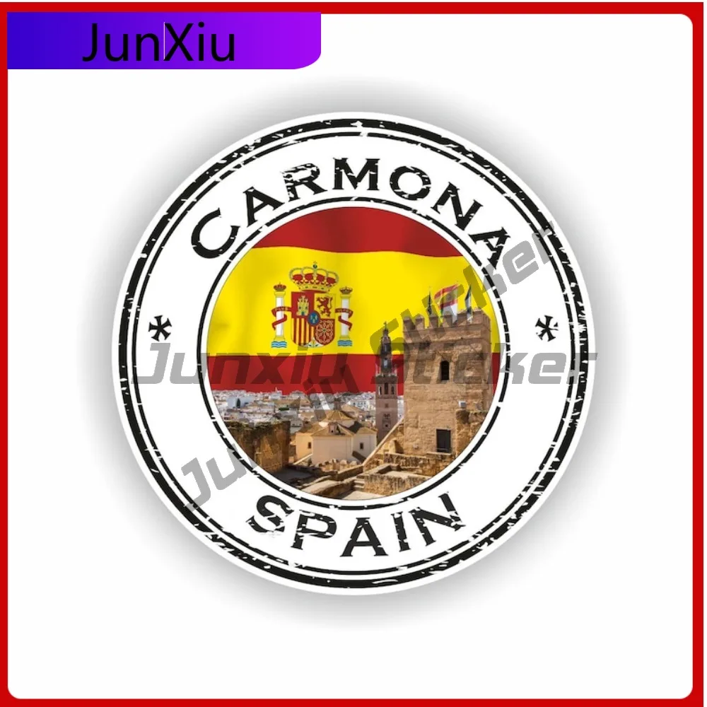 Уникальная круглая наклейка-эмблема Carmona Spain Seal для мотоциклов, устойчивая к выцветанию, для декора лодок, автомобилей, стен, стильная
Уникальная круглая наклейка-эмблема Carmona Spain Seal для мотоциклов, устойчивая к выцветанию, для декора лодок, автомобилей, стен, стильная