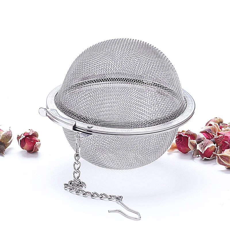 1PC 304 Stainless Steel Tea Infuser Sphere Locking Spice Tea Ball Strainer Mesh Infuser Tea Filter Strainers Kitchen Accessories
1PC 304 Stainless Steel Tea Infuser Sphere Locking Spice Tea Ball Strainer Mesh Infuser Tea Filter Strainers Kitchen Accessories