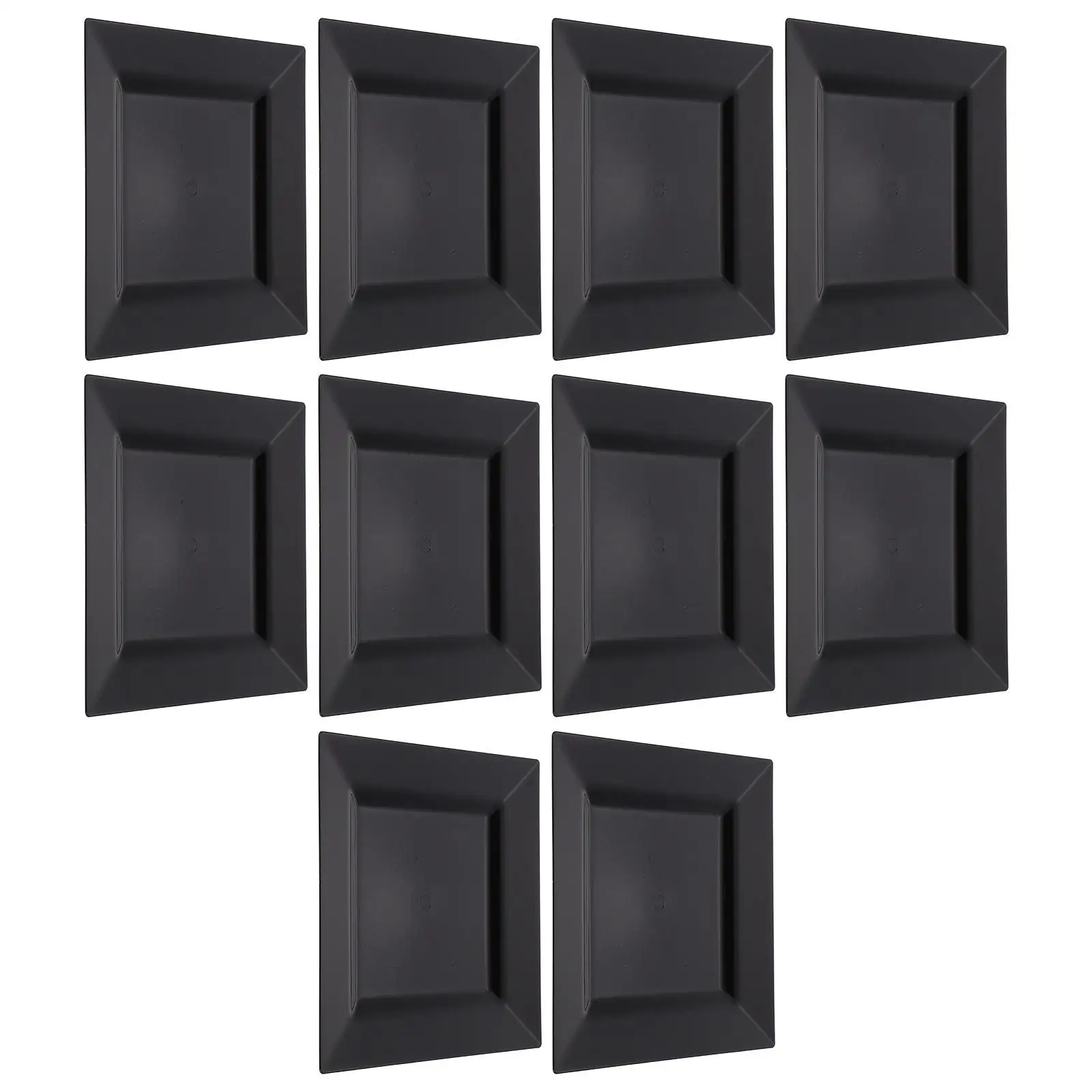 10 Pcs 5 Inch Disposable Plastic for Party Black Plastic Plates BBQ Black Food Serving Fruit Plates Stackable Storage
10 Pcs 5 Inch Disposable Plastic for Party Black Plastic Plates BBQ Black Food Serving Fruit Plates Stackable Storage