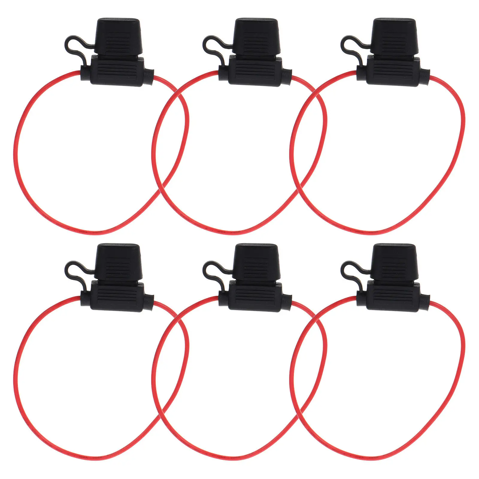 6Pcs Waterproof Inline Fuse Holder Kit Automotive Fuse Bracket Car Circuit Protection Block Wiring Waterproof Bracket Kit
6Pcs Waterproof Inline Fuse Holder Kit Automotive Fuse Bracket Car Circuit Protection Block Wiring Waterproof Bracket Kit