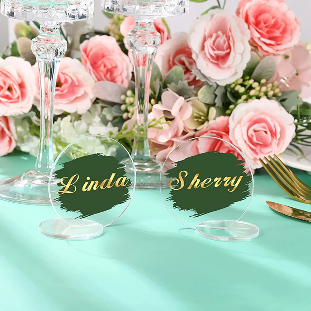 10Pcs Reusable Acrylic Place Cards Blank Table Name Signs Wedding Seating Cards Clear for Banquets Reception Acrylic Sign
10Pcs Reusable Acrylic Place Cards Blank Table Name Signs Wedding Seating Cards Clear for Banquets Reception Acrylic Sign