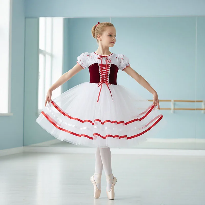 Girls Ballet Leotards Dance Toddler Snowflake Shiny Skirts Ballerina Cosplay Dress Children's Stage Show Costume
Girls Ballet Leotards Dance Toddler Snowflake Shiny Skirts Ballerina Cosplay Dress Children's Stage Show Costume